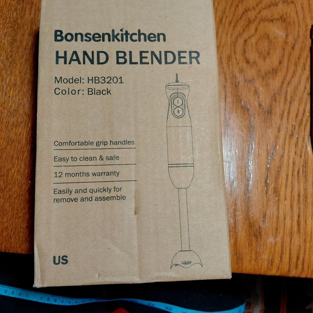 Hand immersion blender